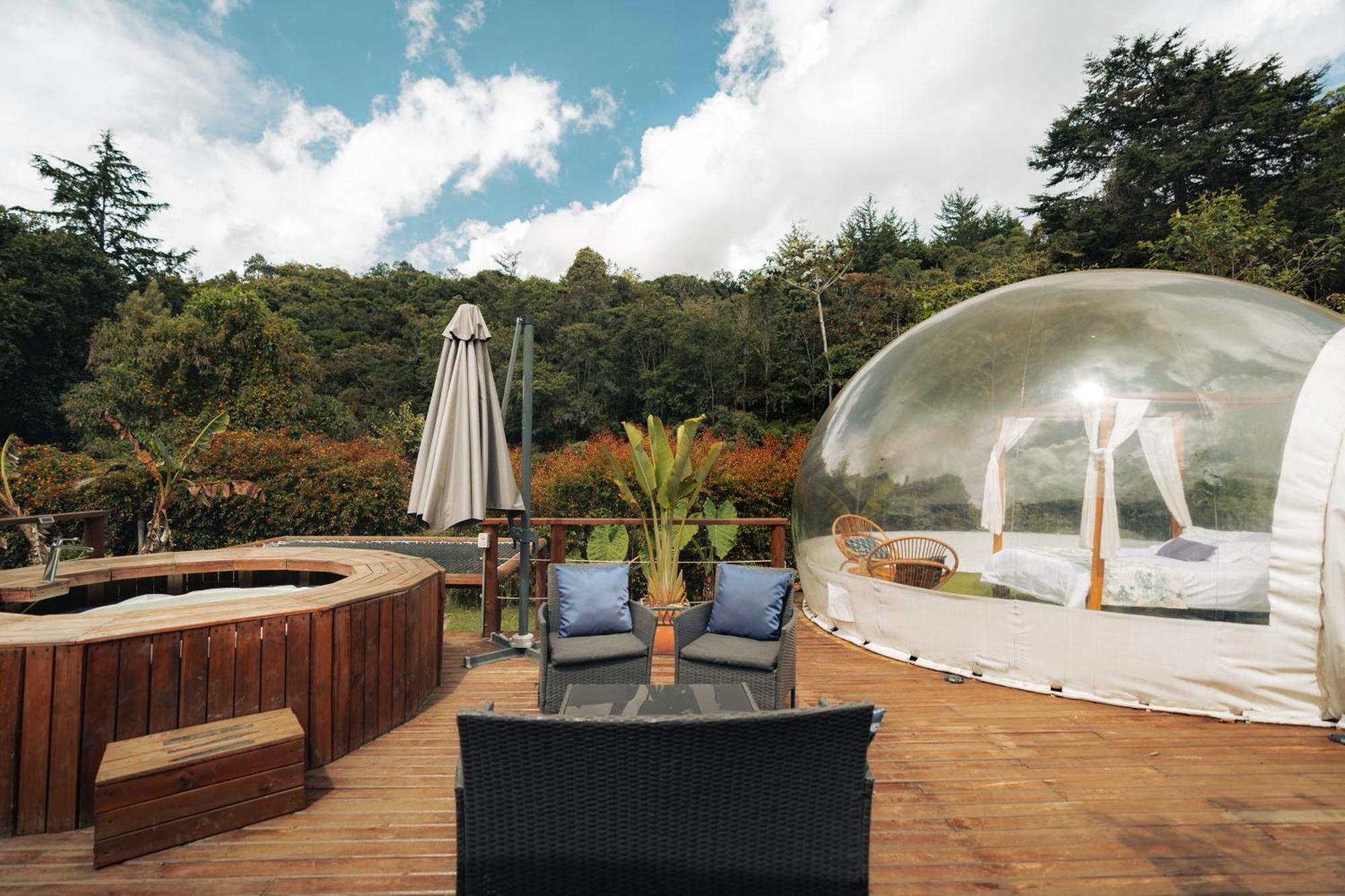 Bubblesky Glamping 15 Min From Medellin Hotel Рионегро Екстериор снимка