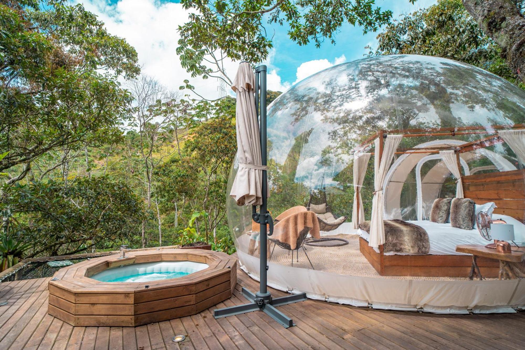 Bubblesky Glamping 15 Min From Medellin Hotel Рионегро Екстериор снимка